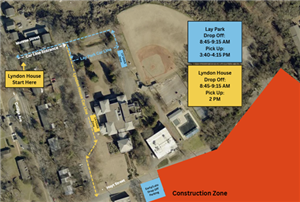 parking and drop off pick up