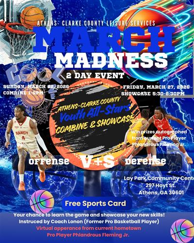 March Madness Hype Event Flyer
